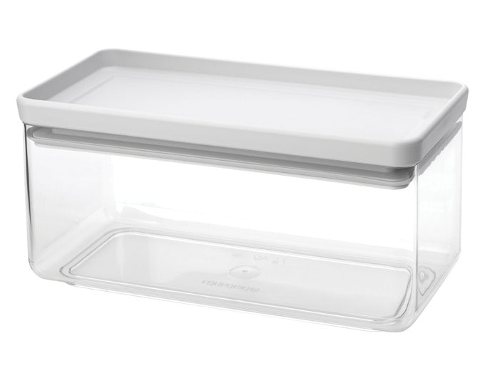 BRABANTIA Vorratsdose Tasty+ light grey 1.5 l in  präsentiert im Onlineshop von KAQTU Design AG. Aufbewahrungsbehälter ist von BRABANTIA