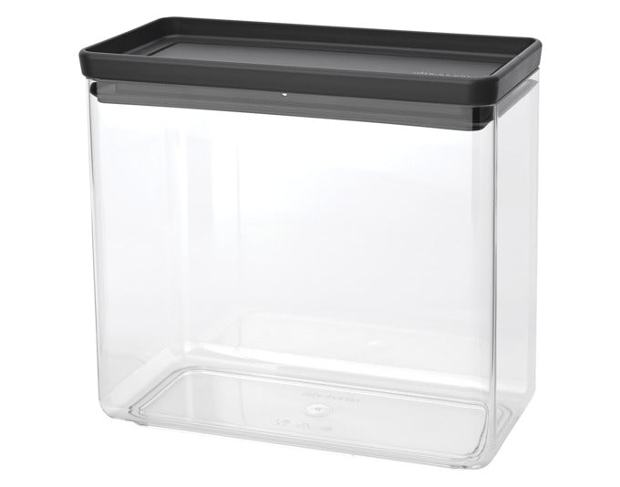 BRABANTIA Vorratsdose Tasty+ light grey 1.5 l in  präsentiert im Onlineshop von KAQTU Design AG. Aufbewahrungsbehälter ist von BRABANTIA