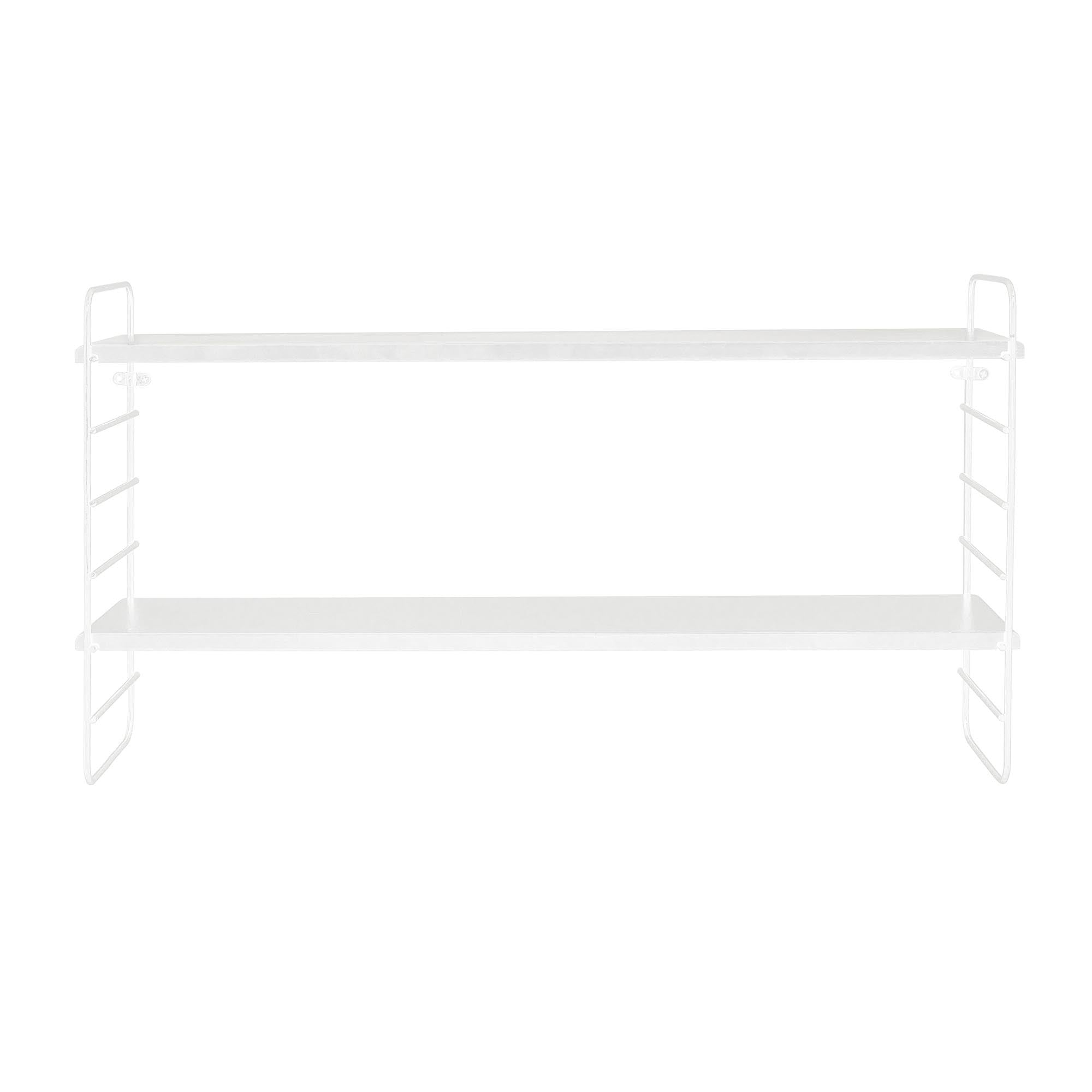 North Regal, Weiá, Metall in White präsentiert im Onlineshop von KAQTU Design AG. Wandregal ist von Bloomingville