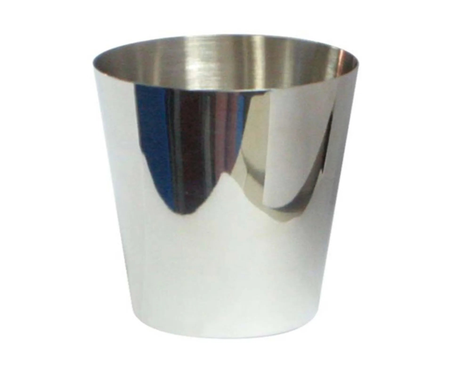 Elegante Dariolform Inox ø 7 cm von EVA BLACK: Rostfreier Edelstahl, ideal für Desserts, Puddings & Soufflés. Langlebig & hygienisch.