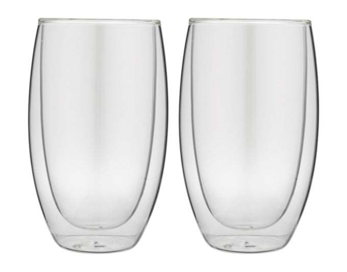 Espressotasse Glas doppelwandig 2 Stück 200 ml in  präsentiert im Onlineshop von KAQTU Design AG. Espressotassen ist von EVA BLACK