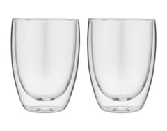 FOREVER tazza caffè in vetro doppia parete 2 pezzi 200 ml