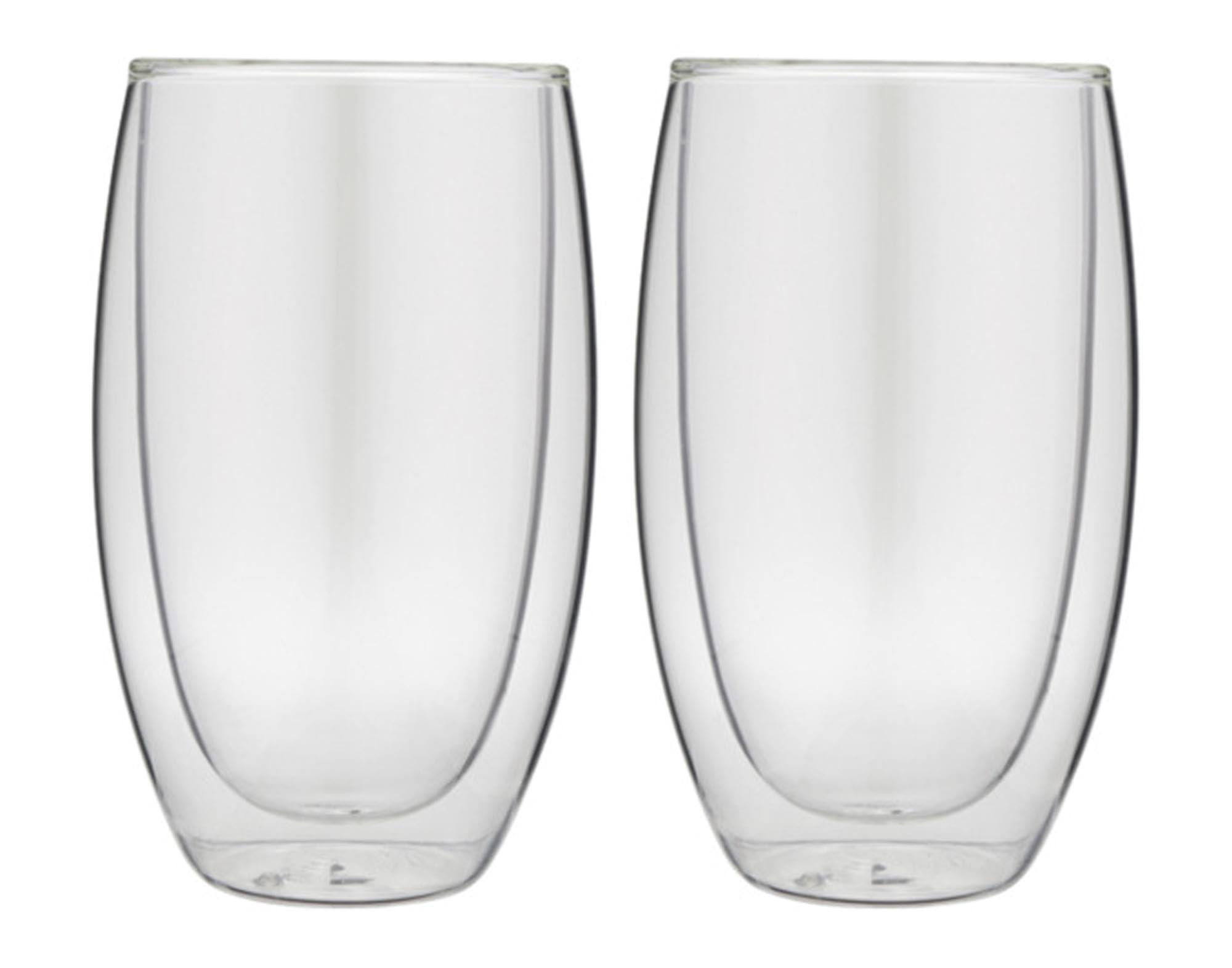 FOREVER Teetasse Glas doppelwandig 2 Stück 400 ml
