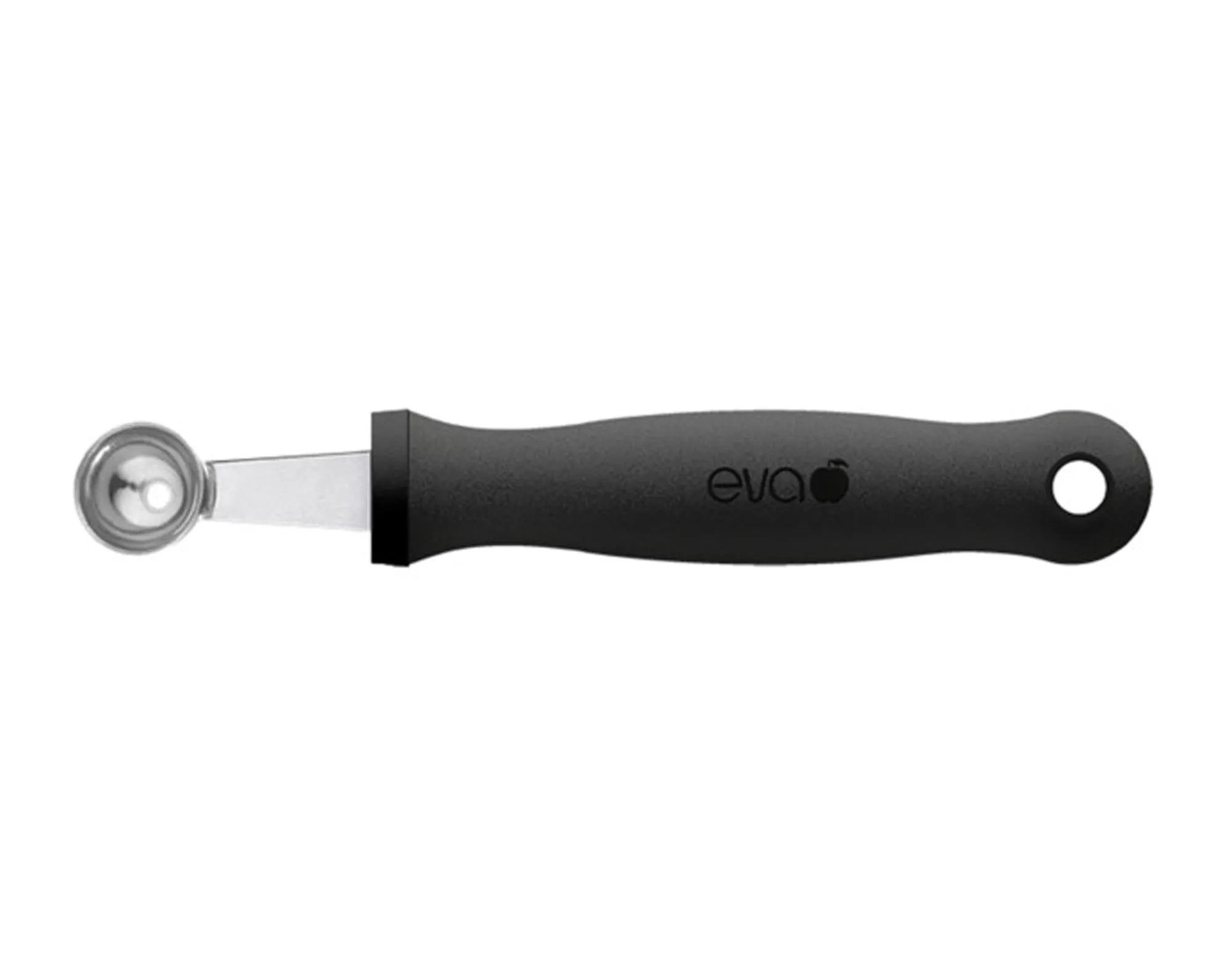 Kugelausstecher Logic ø 1 cm von EVA BLACK: Präzise, langlebig, ergonomisch. Perfekte Kugeln für kreative Dekorationen aus Obst, Gemüse und Teig.