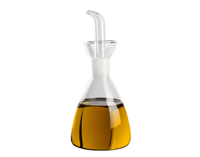 Ölflasche Glas konisch 250 ml in  präsentiert im Onlineshop von KAQTU Design AG. Öl & Essig ist von EVA COLLECTION