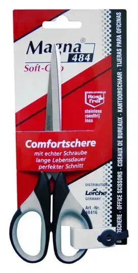 Die MAGNA Schere 484 von LERCHE, 16 cm, bietet präzises Schneiden und hochwertige Verarbeitung für vielseitige Anwendungen.