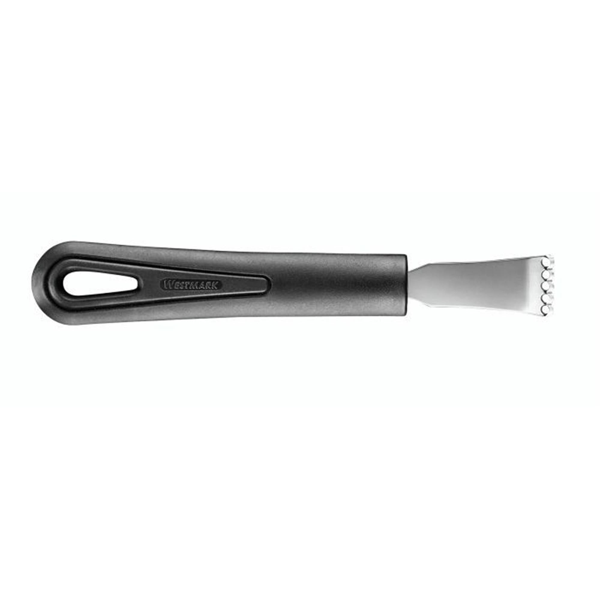 Der Westmark Zestenreisser Gentle schabt Zitronenschalen präzise und mühelos, ideal für feine Zesten und kreative Küchenideen.