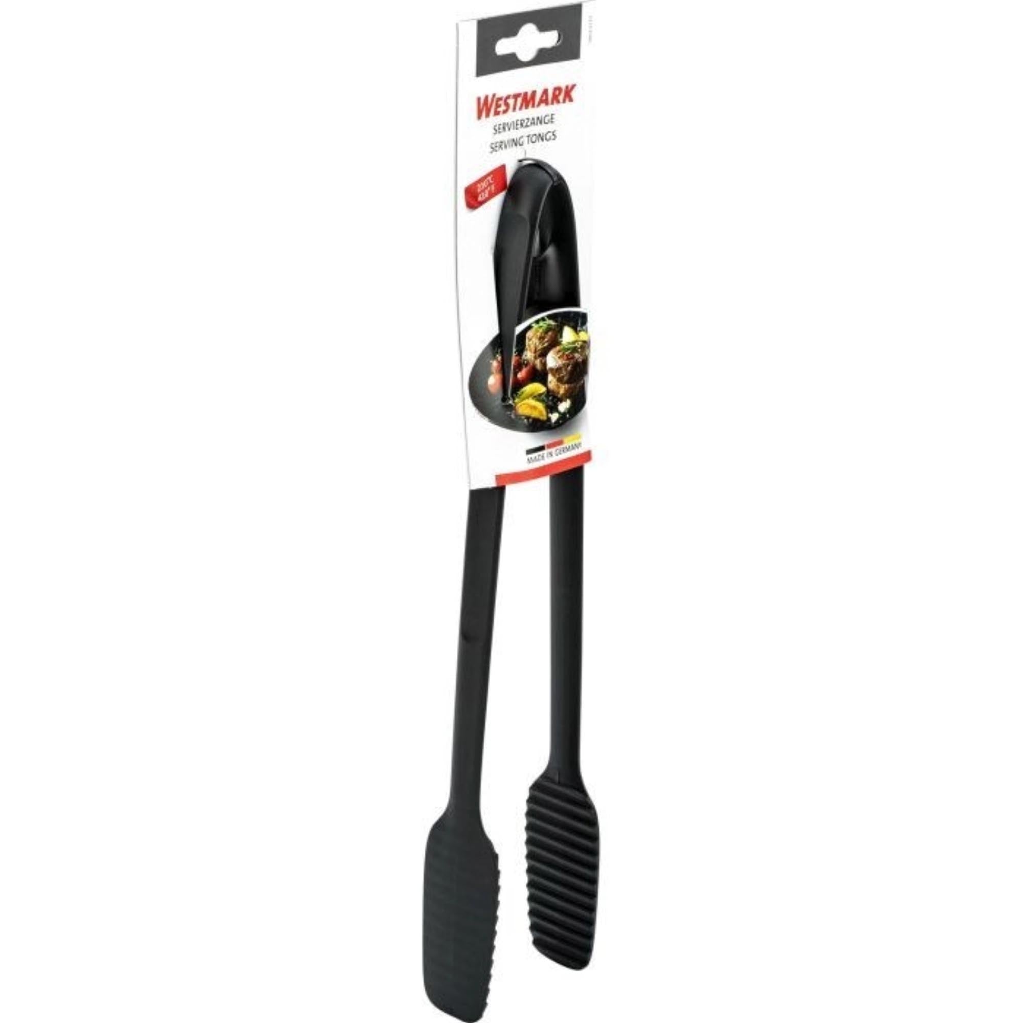 Hochwertige Brat- und Servierzange von Westmark, 33,2 cm, perfekt für sanftes Greifen und Wenden von Speisen in der Küche.