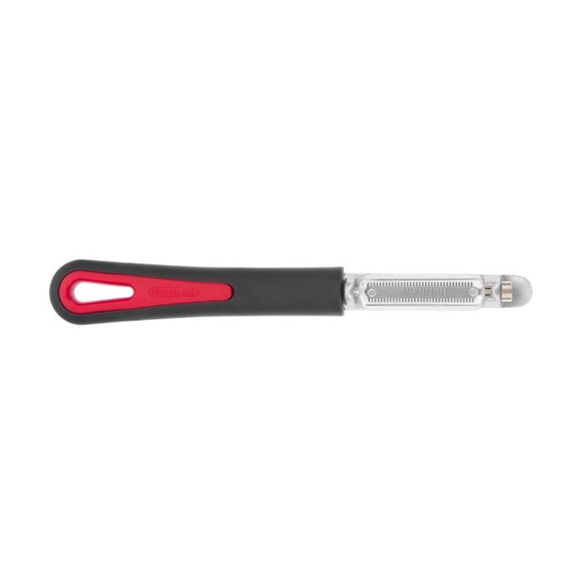 Praktischer Retro-Schäler Tomfix von Westmark, ideal für Tomaten und Kiwis, 18.5x2x1.5cm, hochwertig und langlebig.