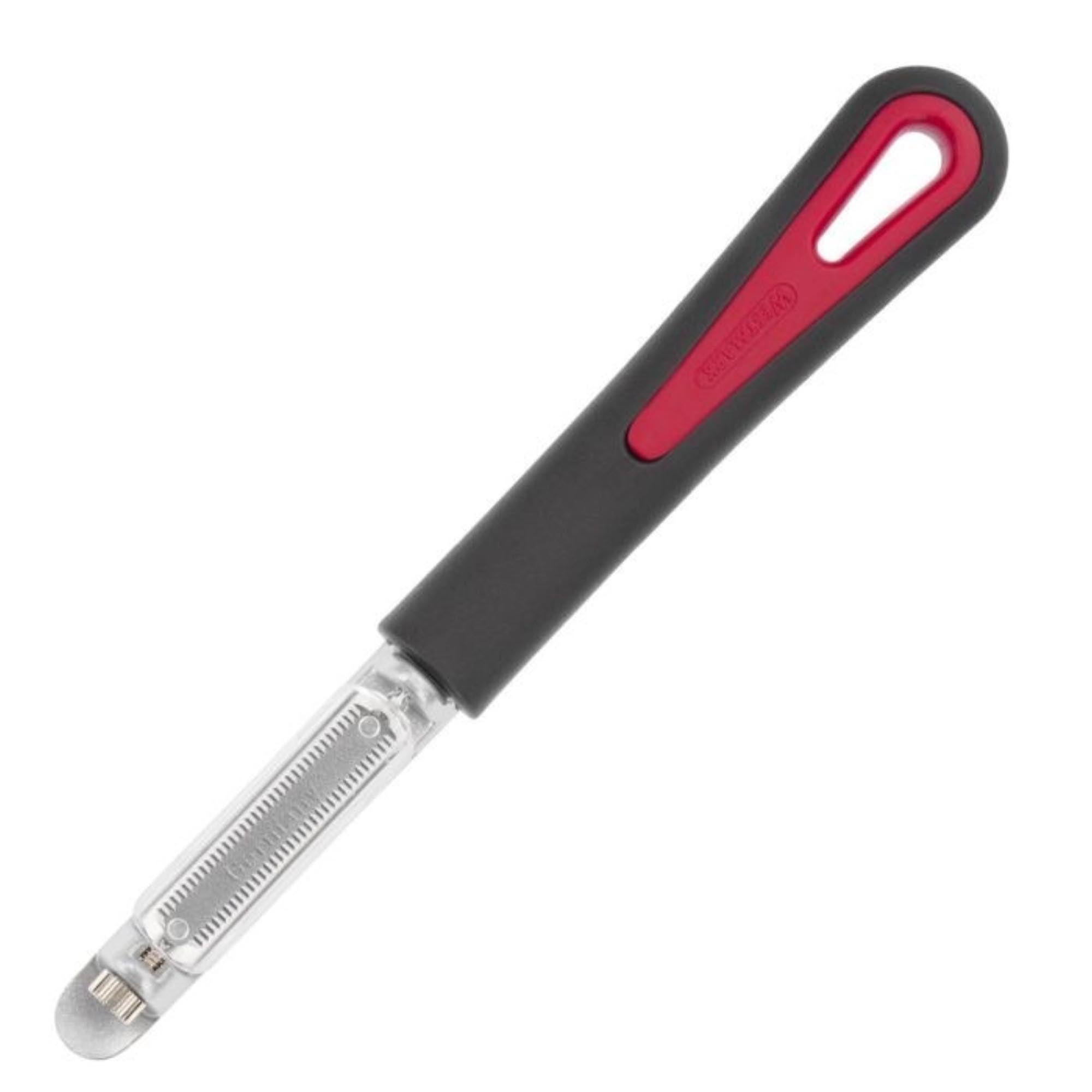 Retro Tomaten- und Kiwischäler Tomfix 18.5x2x1.5cm in Rot präsentiert im Onlineshop von KAQTU Design AG. Küchenhelfer ist von Westmark