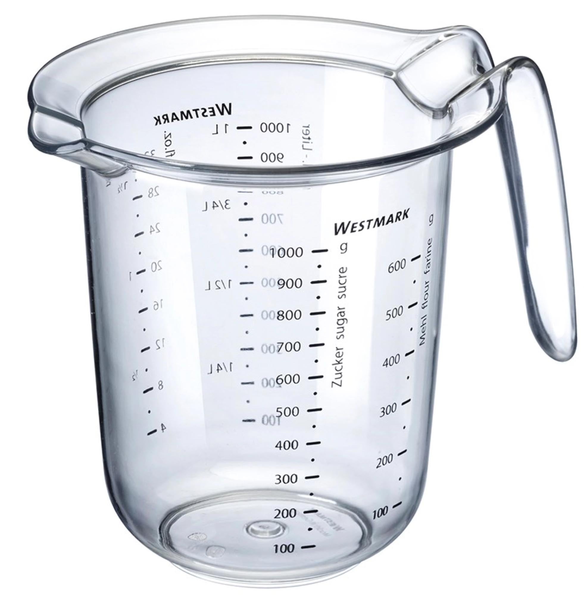 Messkanne, 0,5 l in Transparent präsentiert im Onlineshop von KAQTU Design AG. Küchenhelfer ist von Westmark