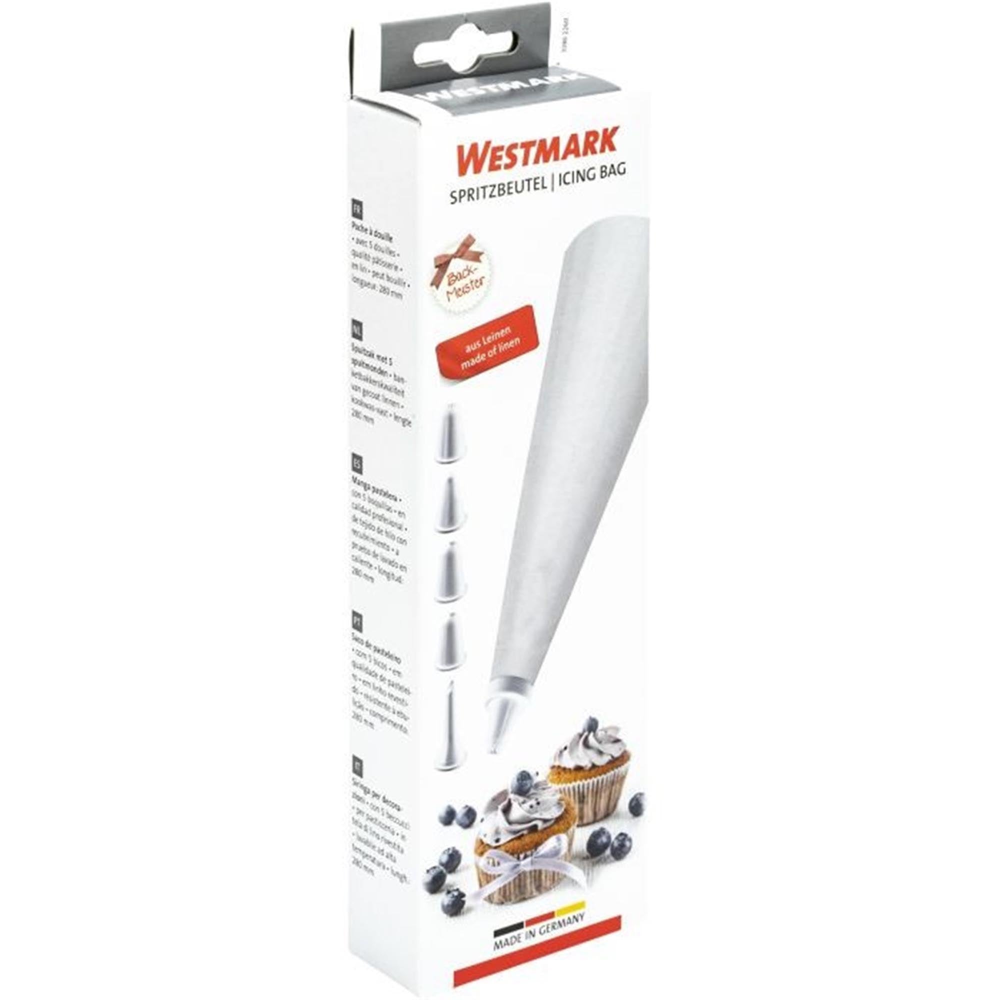 Spray bag linen, cook -resistant, 31x17x3cm