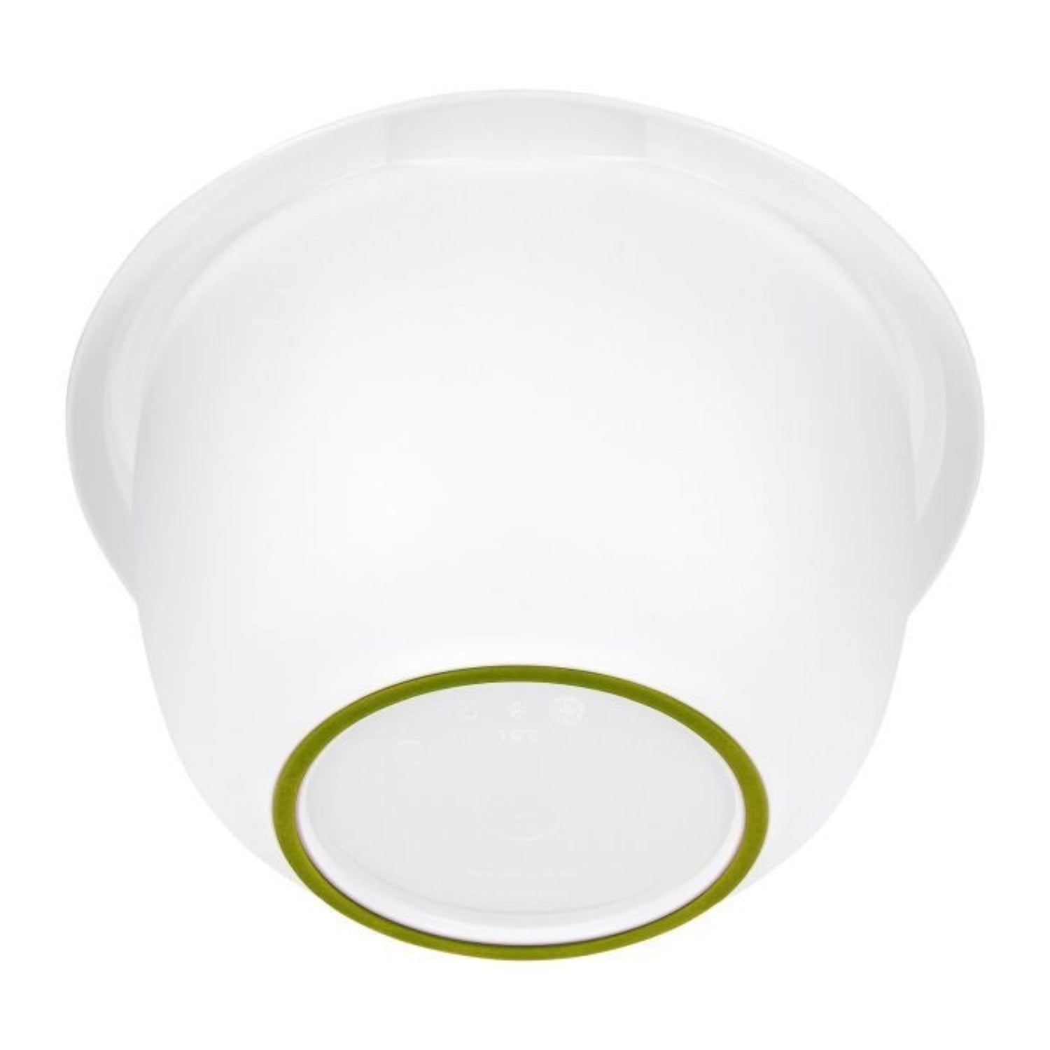 Bol mélangeur avec protection anti-éclaboussures, vert pomme, 25x24x14cm, 2,5 l