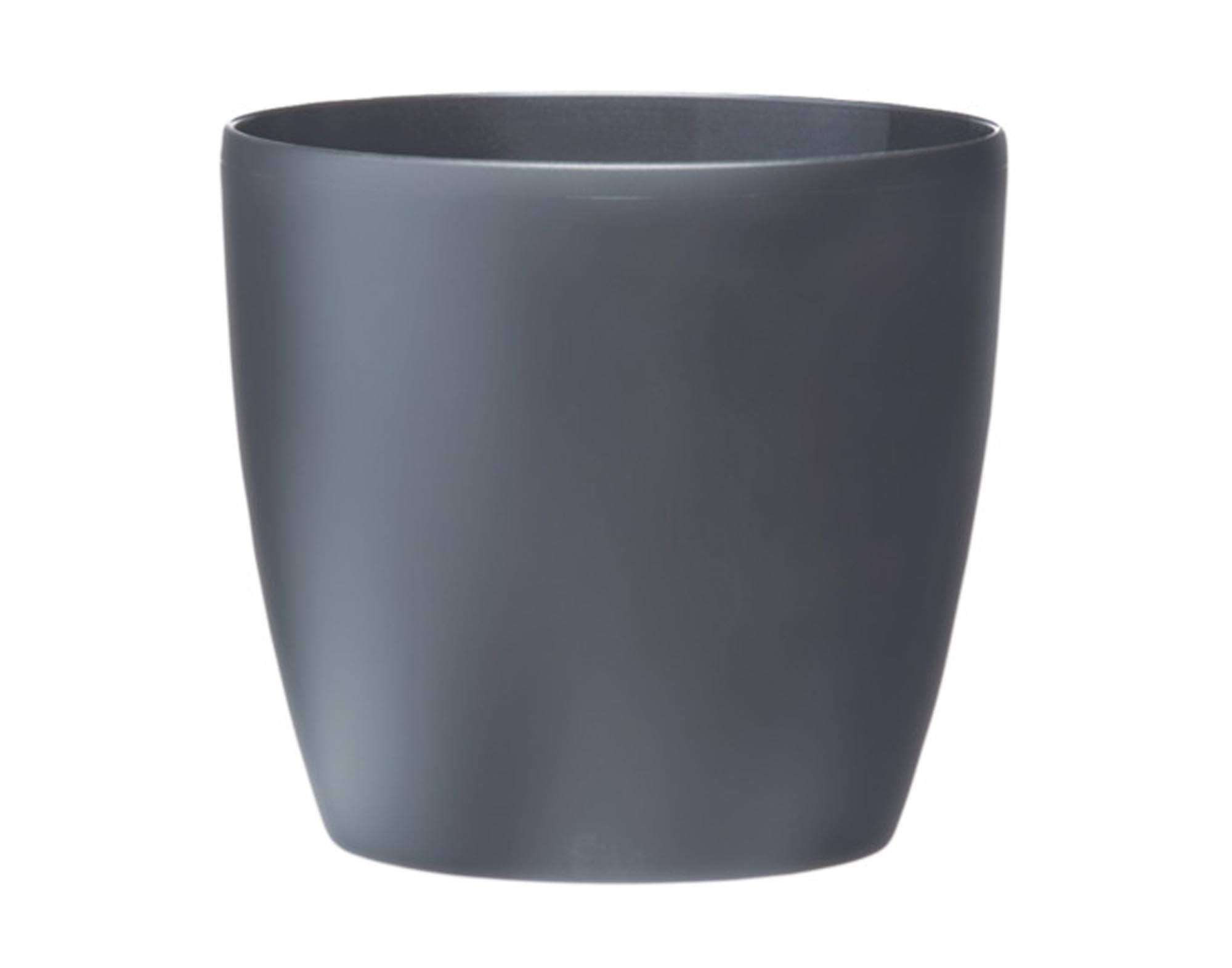 ELHO Pflanzengefäss Brussels mit Rollen anthrazit ø 35 cm in  präsentiert im Onlineshop von KAQTU Design AG. Pflanzentopf Outdoor ist von ELHO