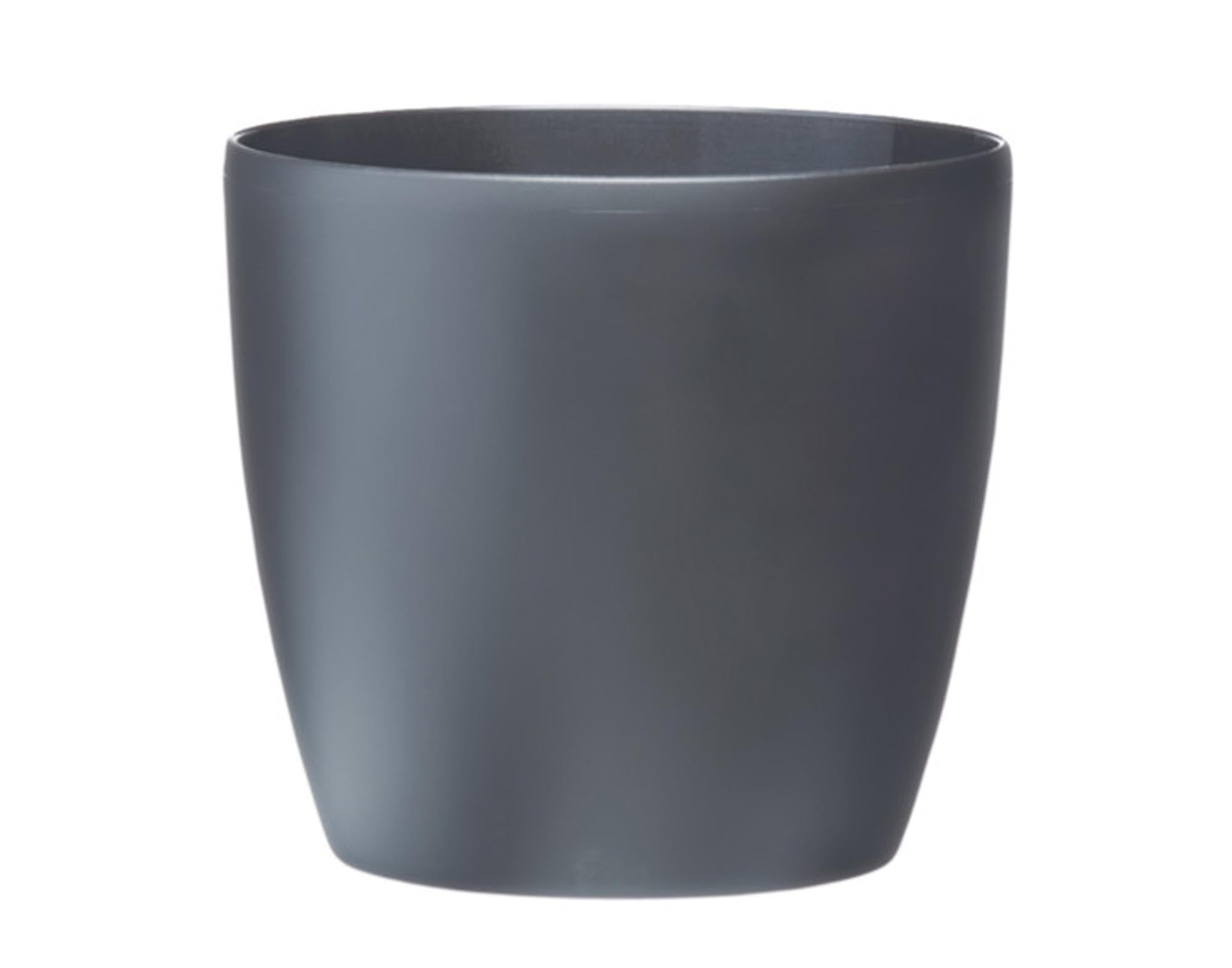 ELHO Pflanzengefäss Brussels mit Rollen anthrazit ø 39 cm in  präsentiert im Onlineshop von KAQTU Design AG. Pflanzentopf Outdoor ist von ELHO
