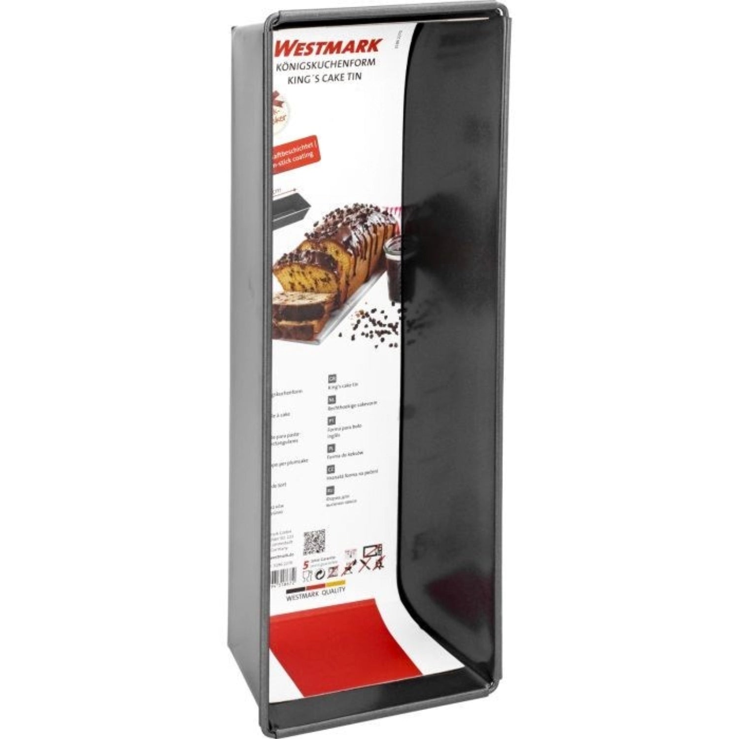 Hochwertige 30 cm Backform von Westmark, perfekt für Kuchen und Torten. Die Antihaftoberfläche ermöglicht ein einfaches Entnehmen und Reinigen.