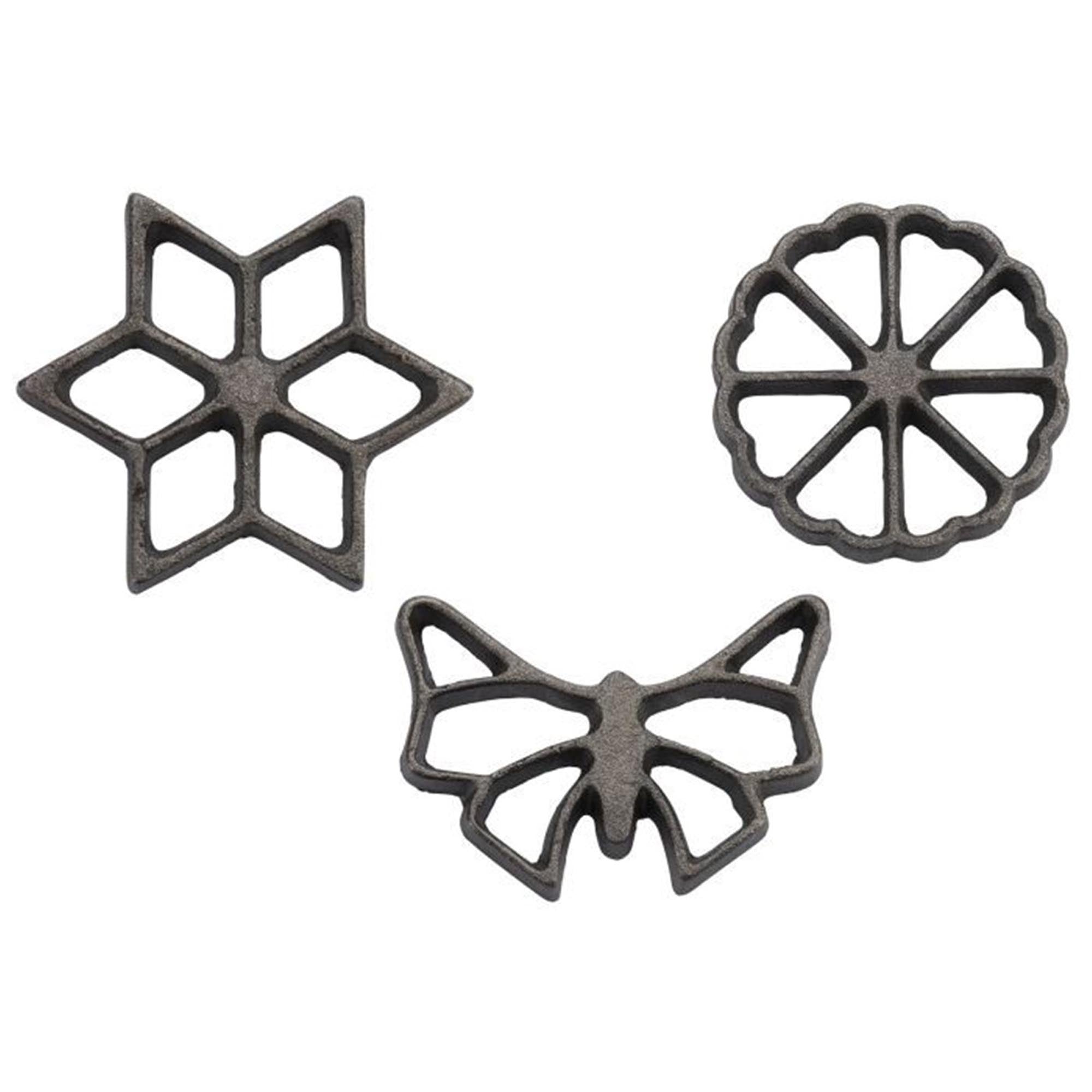 Waffelbäckerei von Westmark: Backform mit 3 Motiven, ideal für kreative Waffeln. Maße: 26x13.5x9cm. Perfekt für besondere Anlässe.