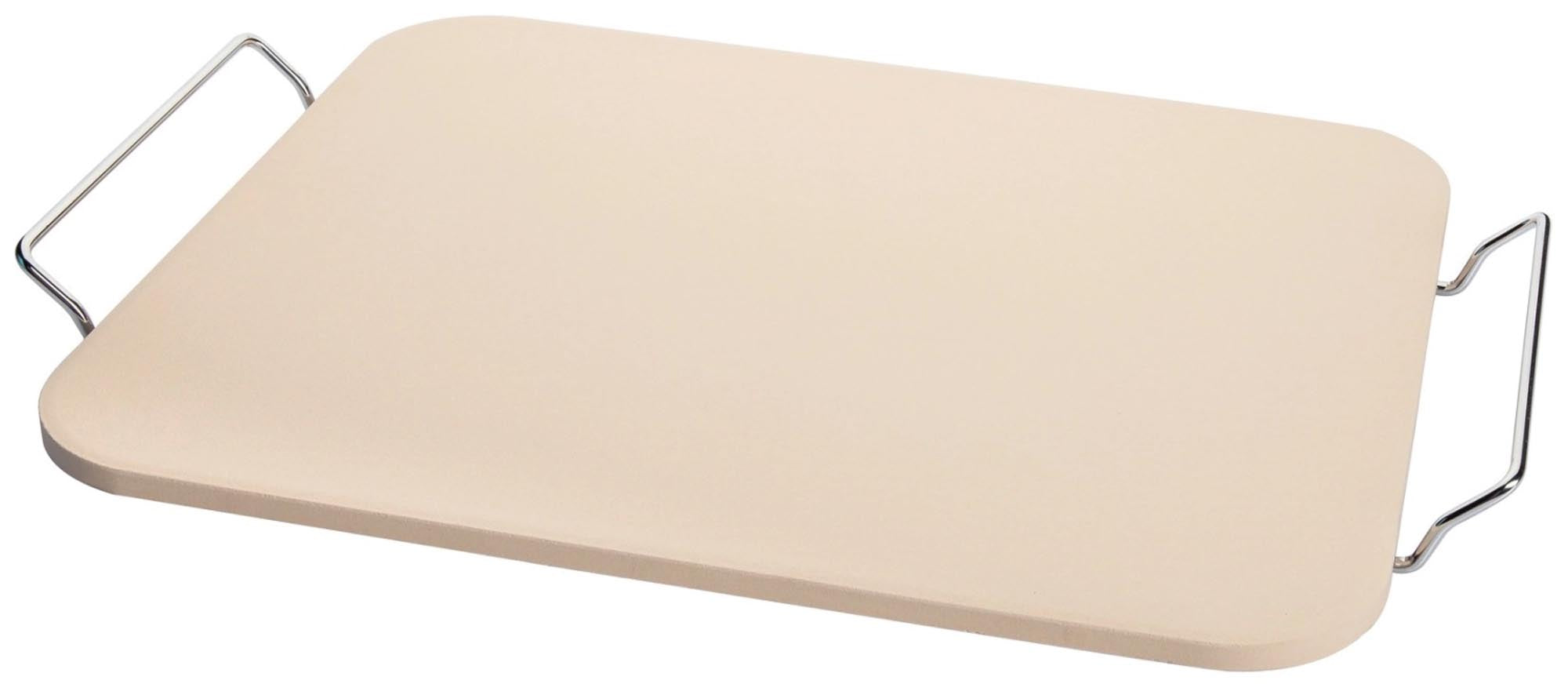 Pizzastein eckig, keramik, 38x33cm in Beige präsentiert im Onlineshop von KAQTU Design AG. Pizza ist von Westmark