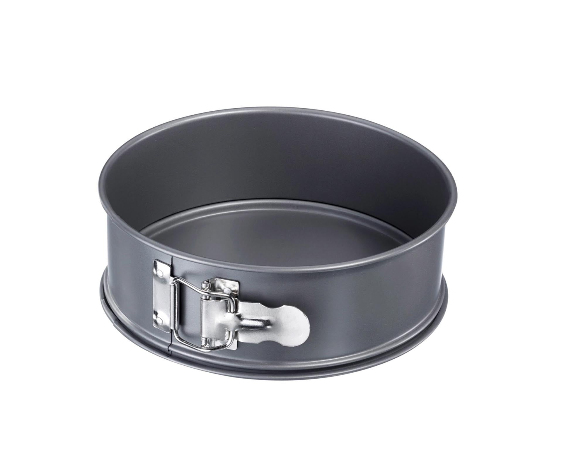 Backmeister Springform D18cm, 1 Boden, Antihaft in Silber präsentiert im Onlineshop von KAQTU Design AG. Backform / Backblech ist von Westmark