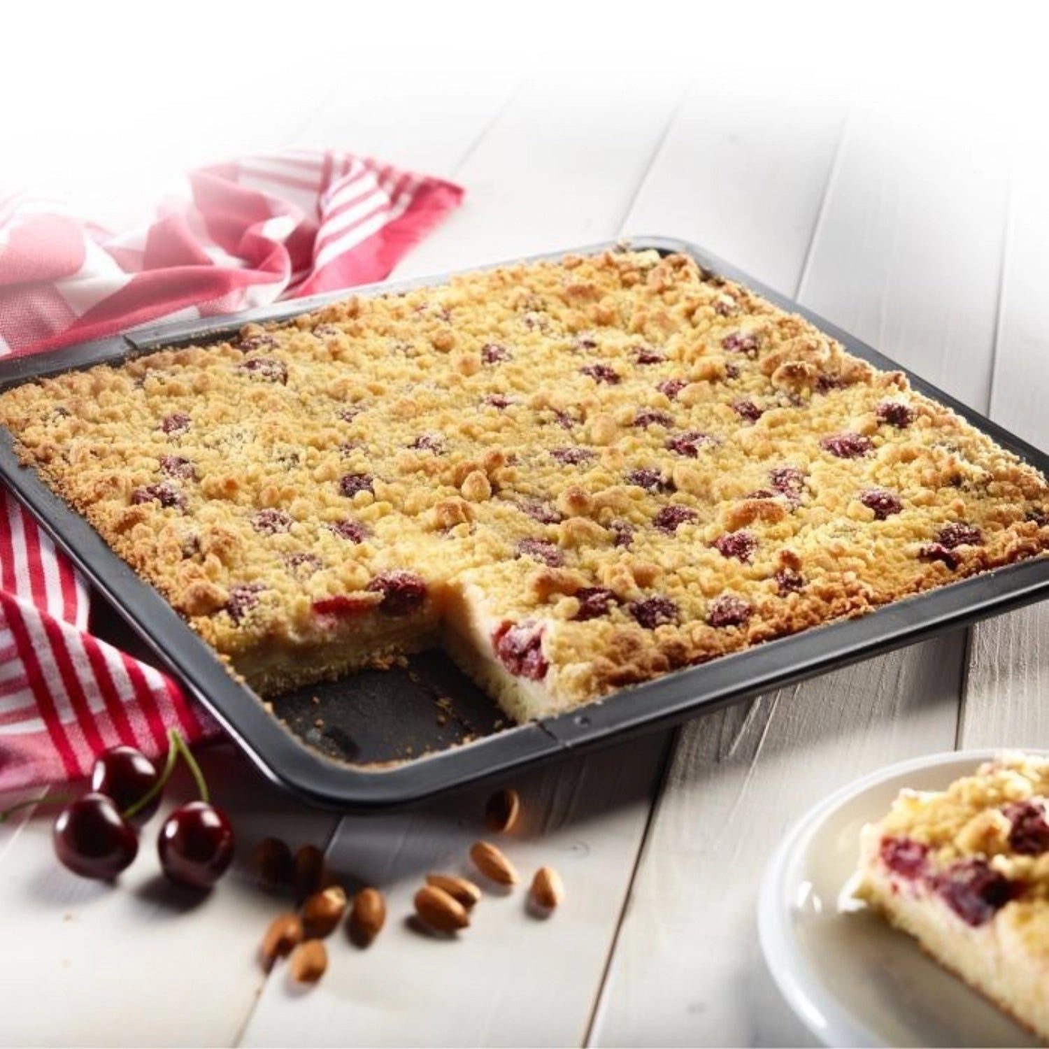 Indietromeister Teglia per arrosti e cottura al forno, 28,5x23x4cm, antiaderente