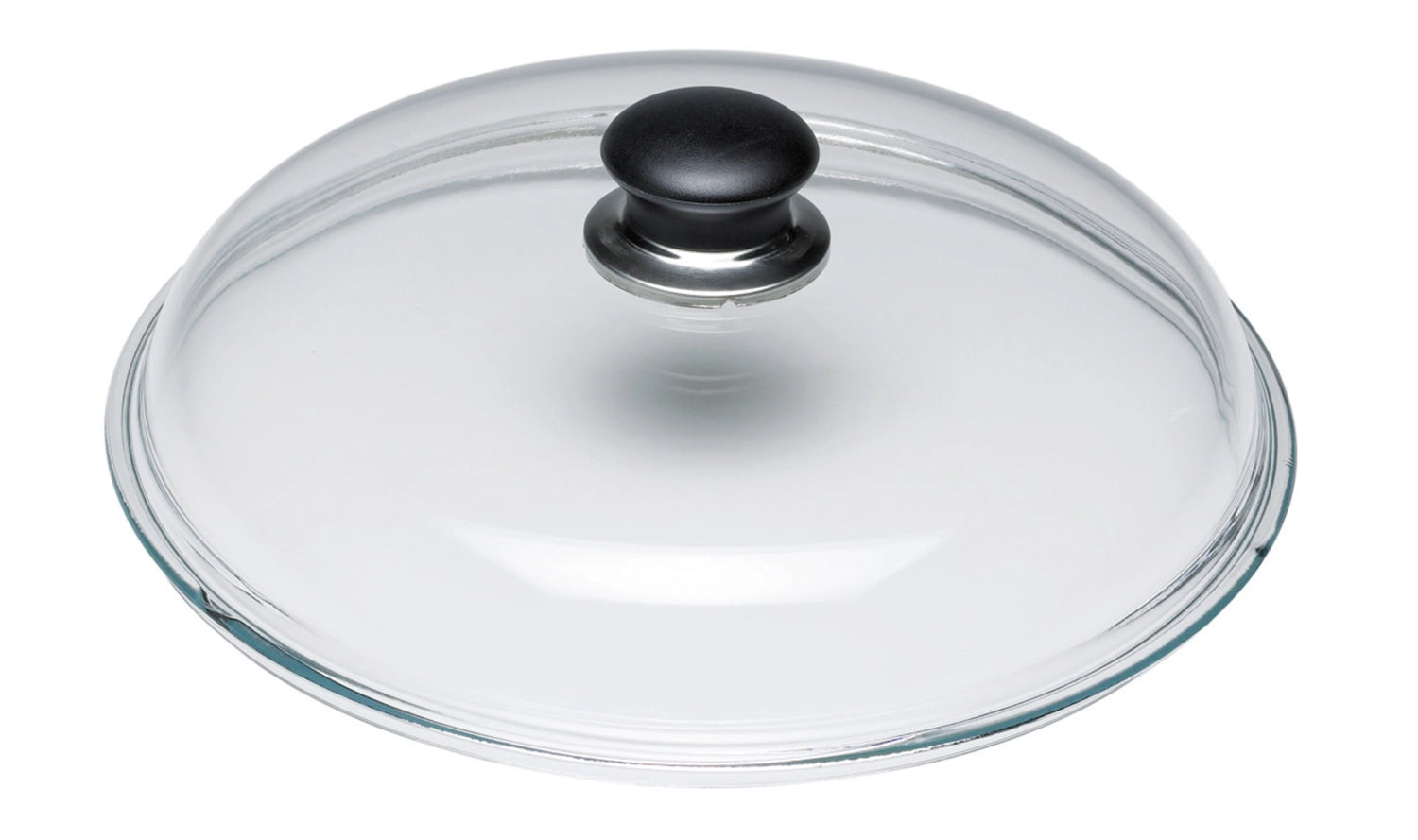 Glasdeckel D24cm in Transparent präsentiert im Onlineshop von KAQTU Design AG. Pfanne/Topf ist von Ballarini