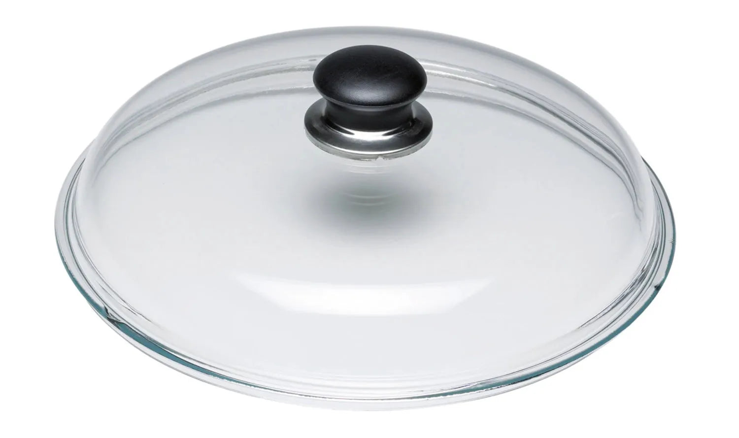 Glasdeckel D24cm in Transparent präsentiert im Onlineshop von KAQTU Design AG. Pfanne/Topf ist von Ballarini