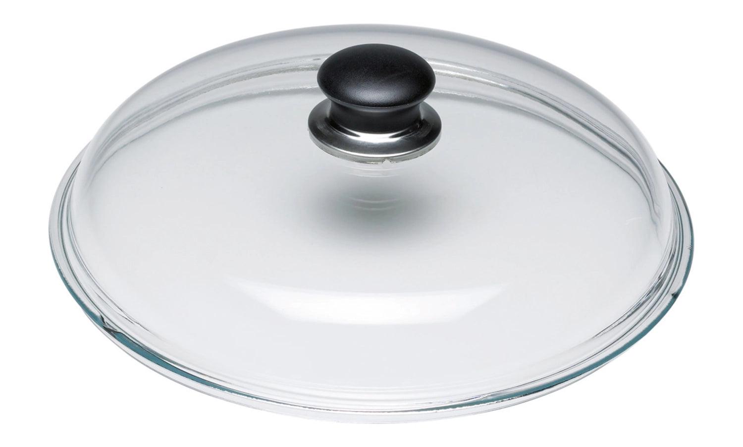 Glasdeckel D26cm in Transparent präsentiert im Onlineshop von KAQTU Design AG. Pfanne/Topf ist von Ballarini