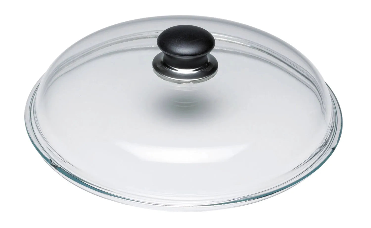 Glasdeckel D28cm in Transparent präsentiert im Onlineshop von KAQTU Design AG. Pfanne/Topf ist von Ballarini