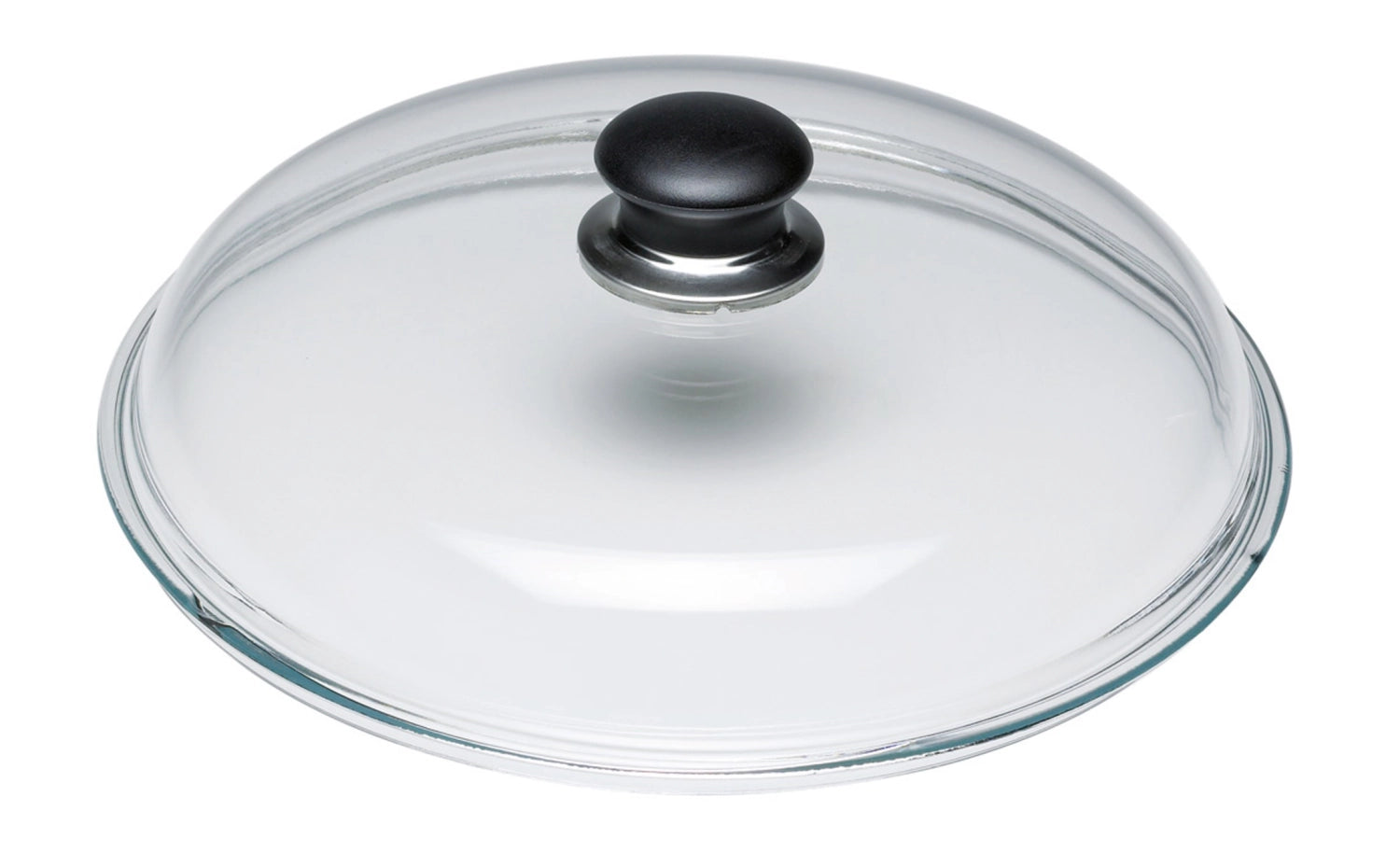 Glasdeckel D32cm in Transparent präsentiert im Onlineshop von KAQTU Design AG. Pfanne/Topf ist von Ballarini