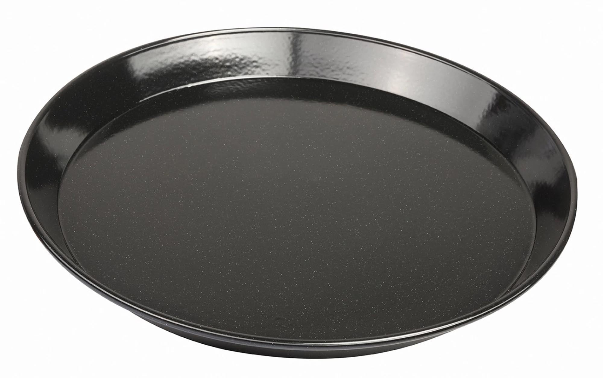 Pizza-, Wähenblech Emaille, D28cm H 3cm in Schwarz präsentiert im Onlineshop von KAQTU Design AG. Pizza ist von Westmark