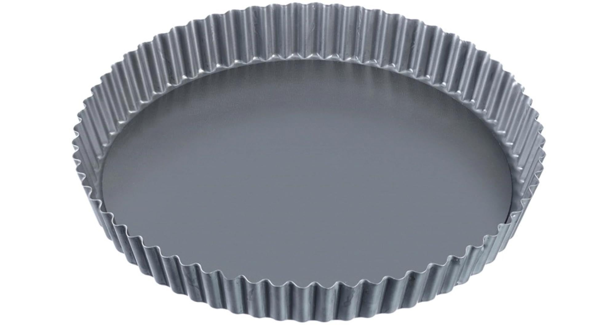 Backprofi Quicheform D28cm, Antihaft in Grau präsentiert im Onlineshop von KAQTU Design AG. Backform / Backblech ist von Westmark