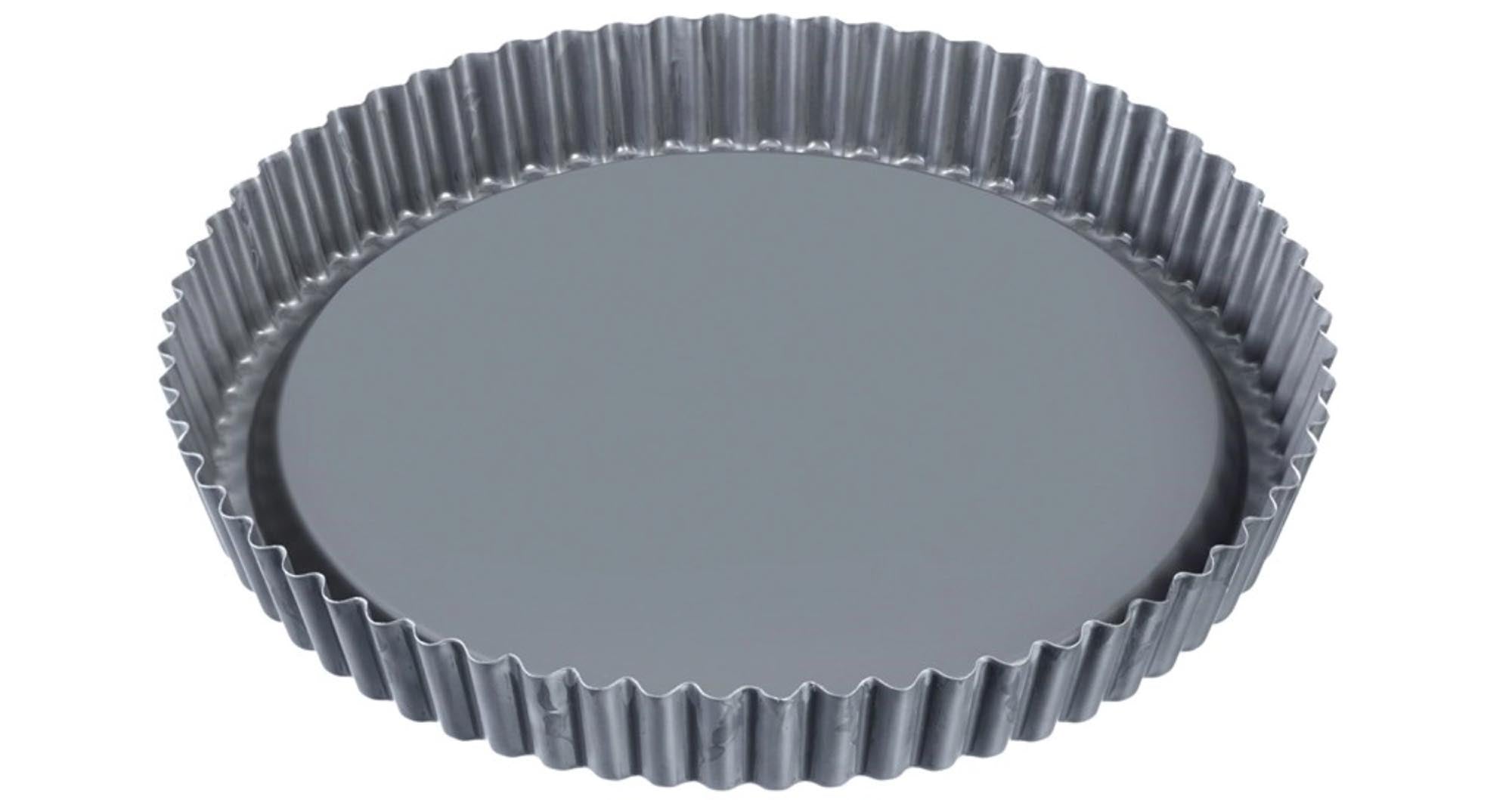 Backprofi Wähenform D28cm, Antihaft in Silber präsentiert im Onlineshop von KAQTU Design AG. Backform / Backblech ist von Westmark