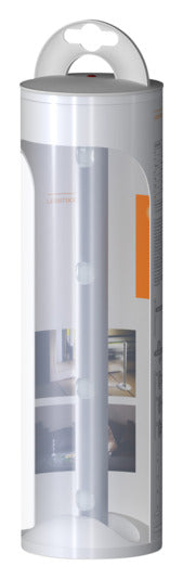 Kompakte OSRAM LEDstixx Leuchte in Silber, 0.6W, 25lm. Vielseitig einsetzbar, modernes Design, energiesparend und langlebig.