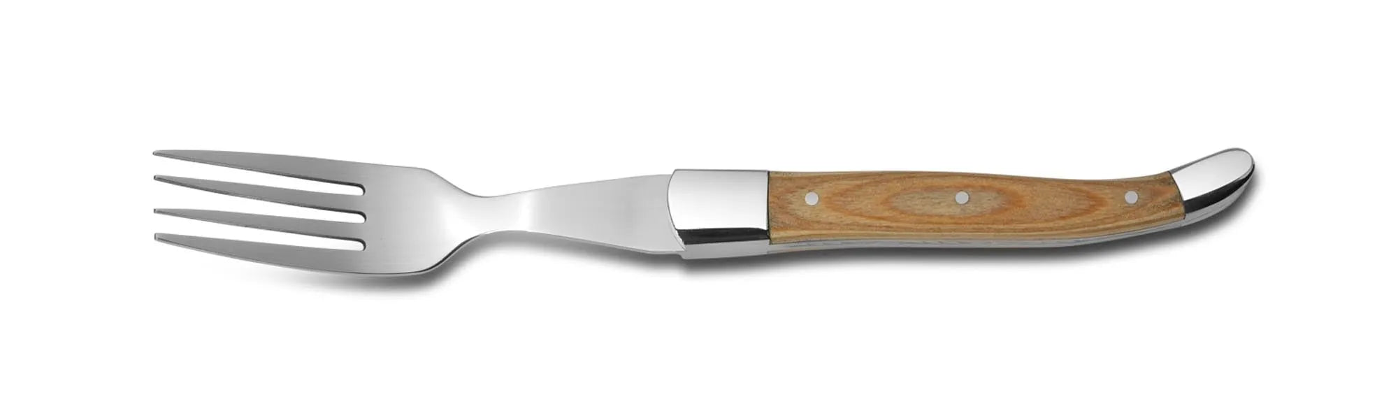 Elegante Steakgabel aus 18/10 Edelstahl, korrosionsbeständig, ergonomisch, ideal für stilvollen Steakgenuss.
