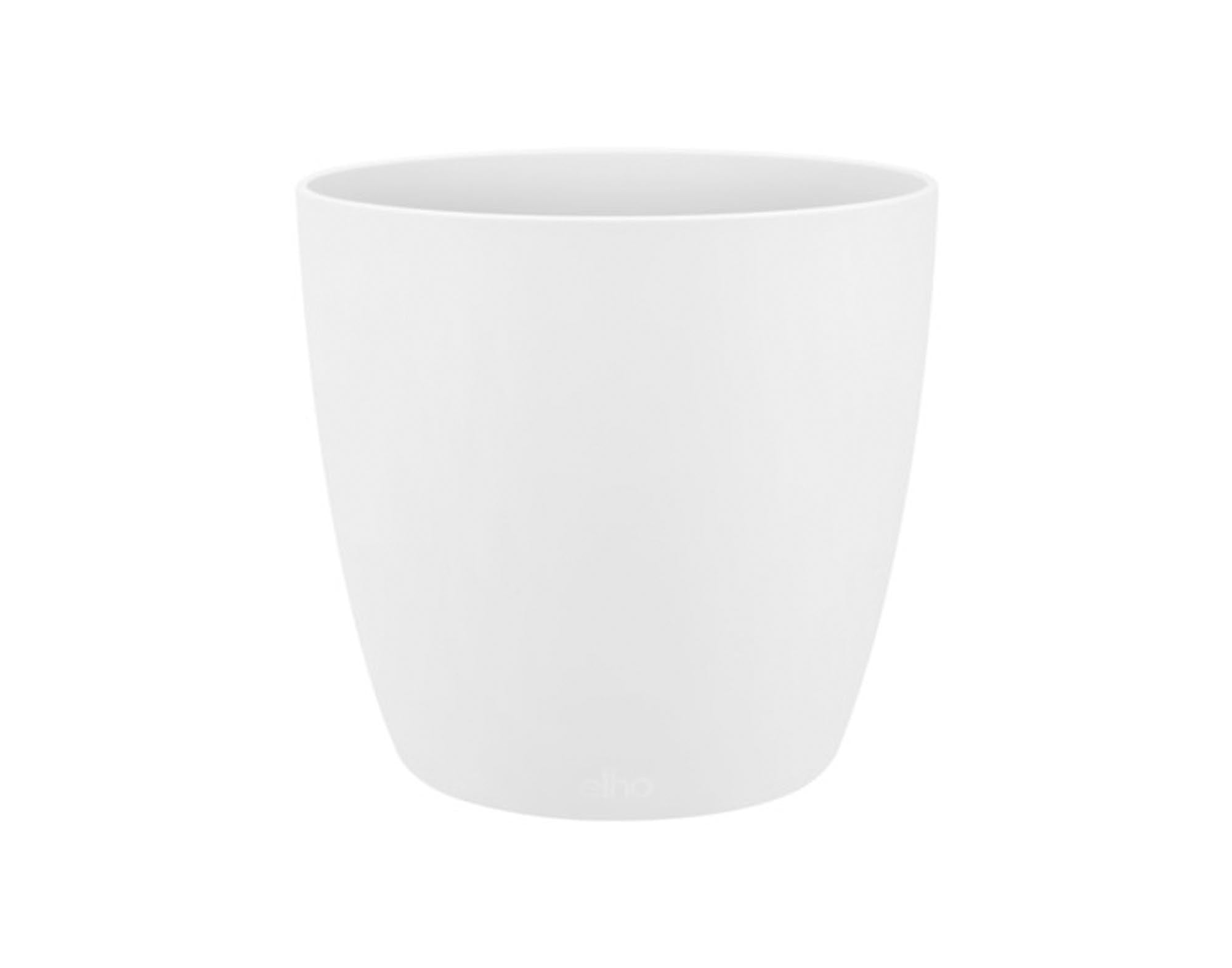 Stilvolles, kompaktes Pflanzengefäß aus recyceltem Kunststoff, ideal für Sukkulenten. Perfekt für Innenräume, UV-beständig.
