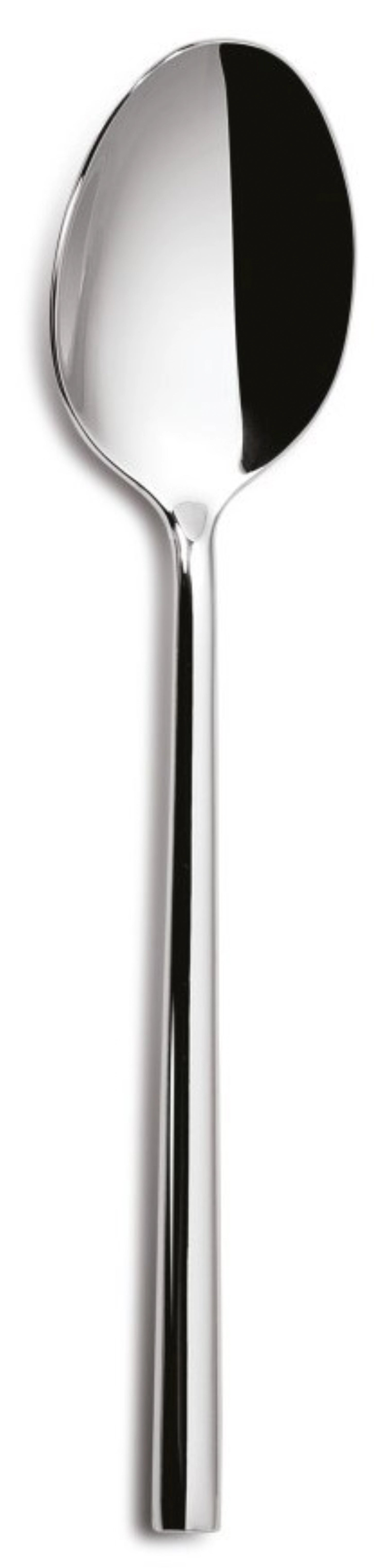 Oslo Tafellöffel in Silber präsentiert im Onlineshop von KAQTU Design AG. Besteck ist von Comas