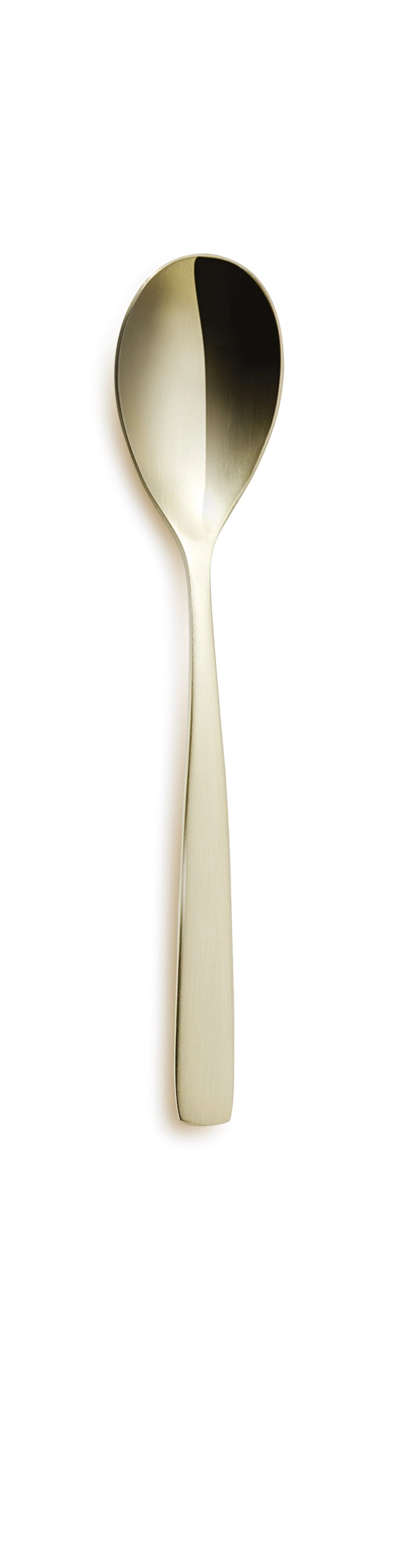 Barcelocucchiaino da caffè 18/0 champagne opaco