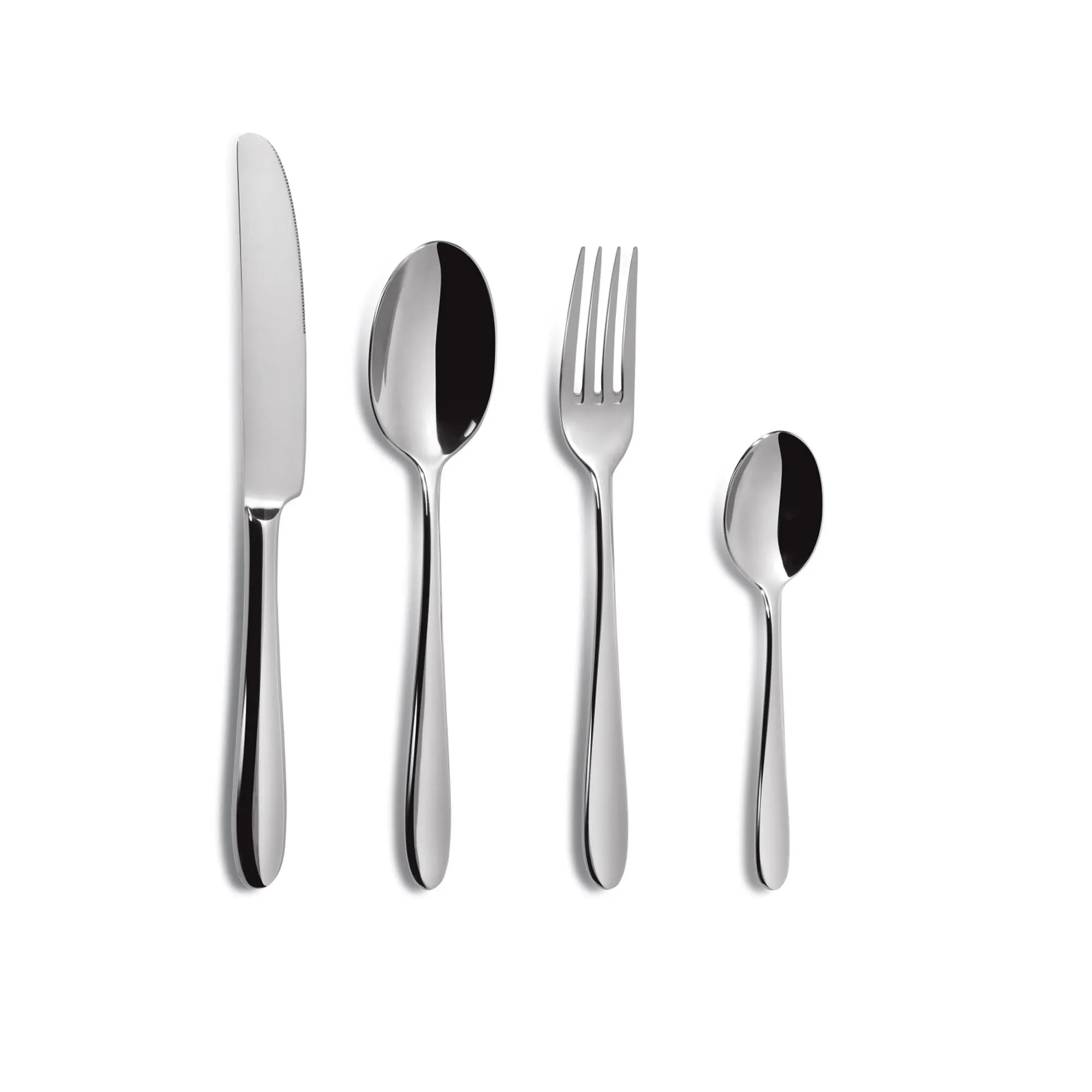 Elegante Q7 Tulip Fischgabel aus 18/10 Edelstahl, korrosionsbeständig, ergonomisch, ideal für Fischliebhaber.