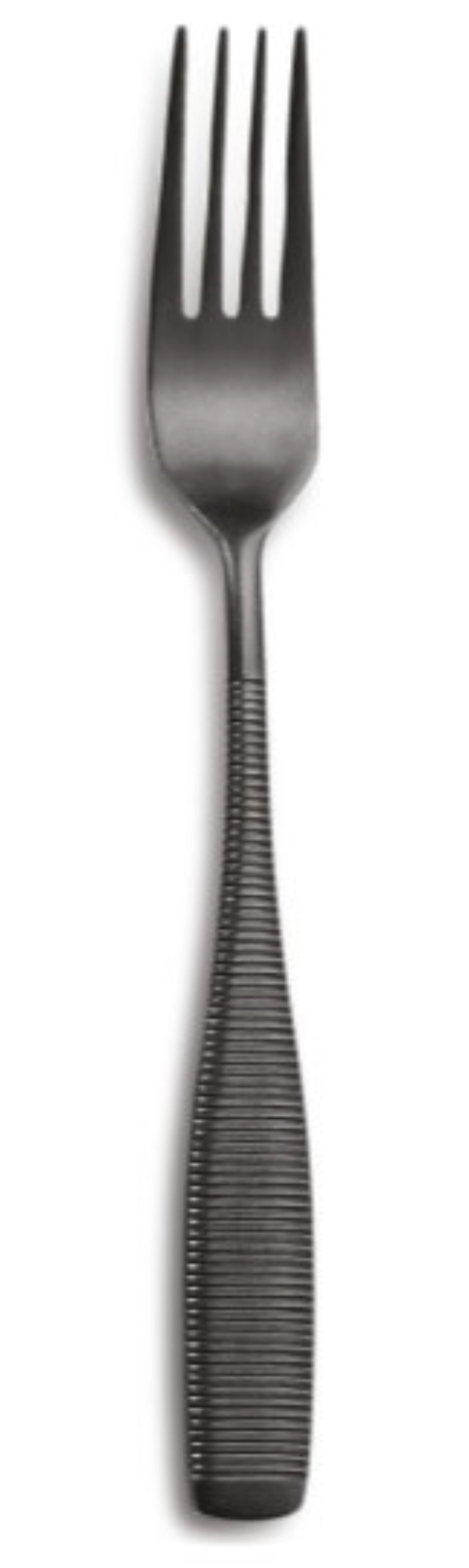 Fleur de Lys Q21 Kuchengabel Black Vintage in Schwarz präsentiert im Onlineshop von KAQTU Design AG. Besteck ist von Comas