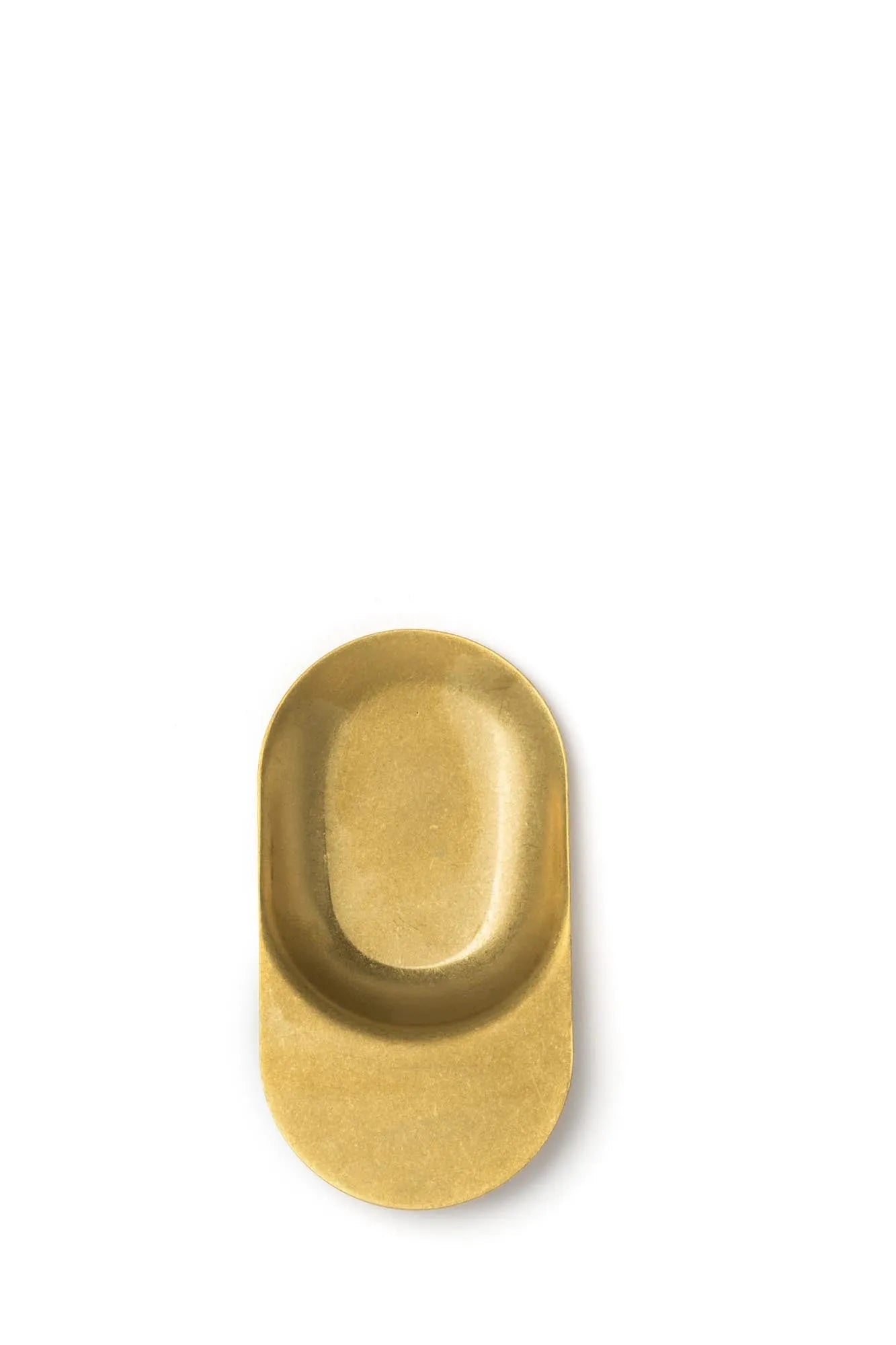 Elegante 7.1 cm Probierspachtel in Vintage-Gold, aus langlebigem Edelstahl, ideal für Feinschmecker und Hobbyköche.