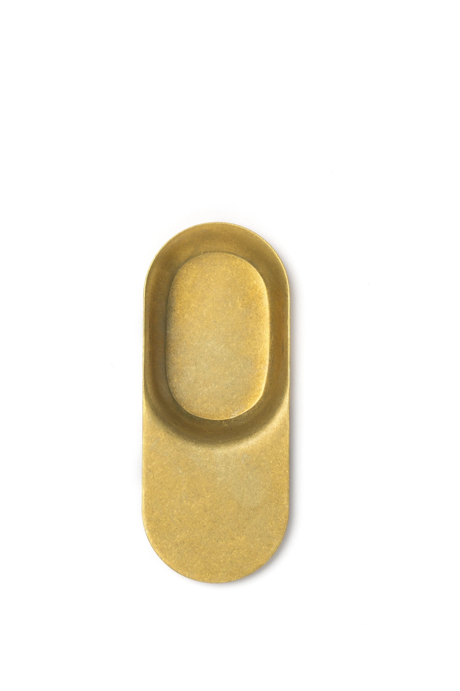 Les Essences Probierlöffel flach, 8.5cm, Vintage gold in Gold präsentiert im Onlineshop von KAQTU Design AG. Besteck ist von Comas