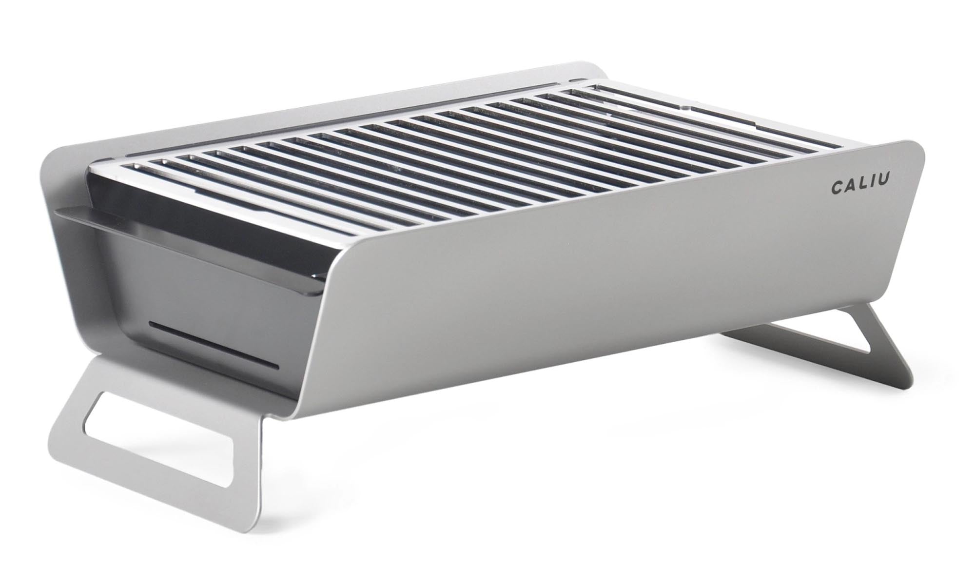 Caliu Grillplatte BBQ 30x45cm in Silber präsentiert im Onlineshop von KAQTU Design AG. Grillzubehör ist von Comas
