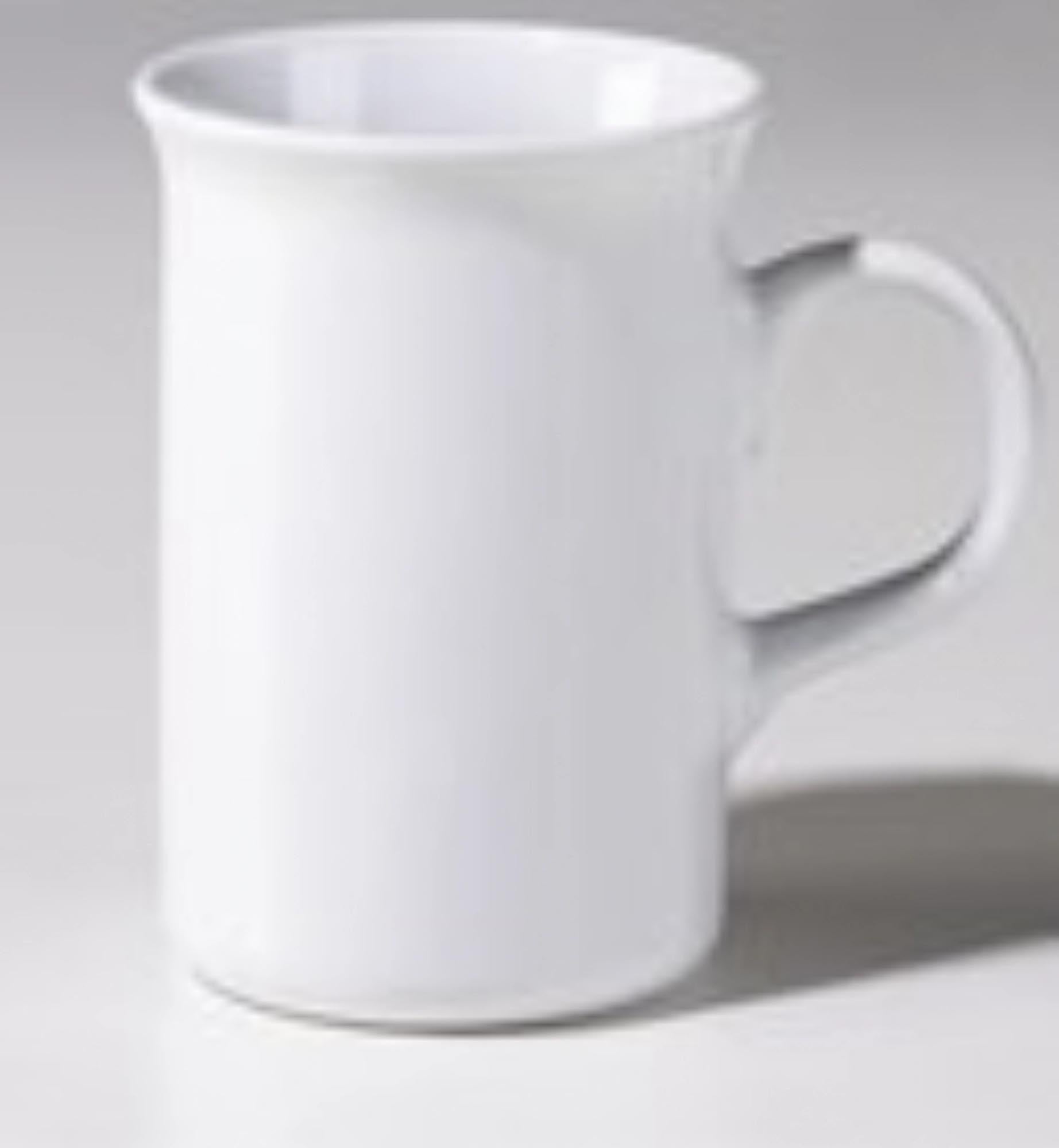 Sheraton Porzellan Henkelbecher weiss 30cl 10.4cm in Weiss präsentiert im Onlineshop von KAQTU Design AG. Glas ist von Rastal