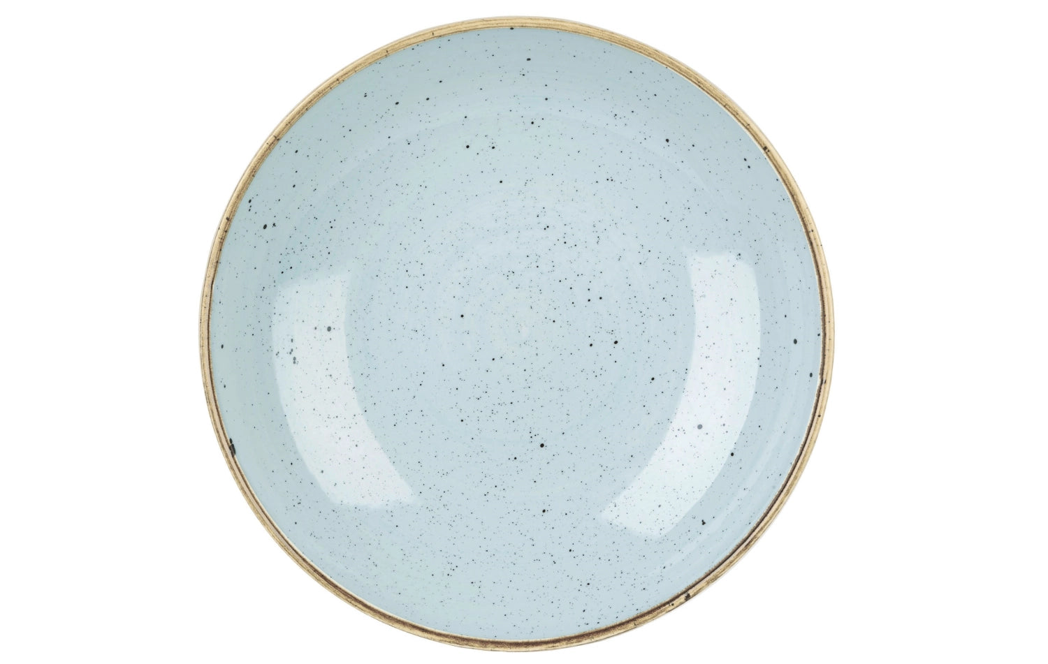 Stonecast Duck Egg Blue Coupe Teller tief 24.8cm