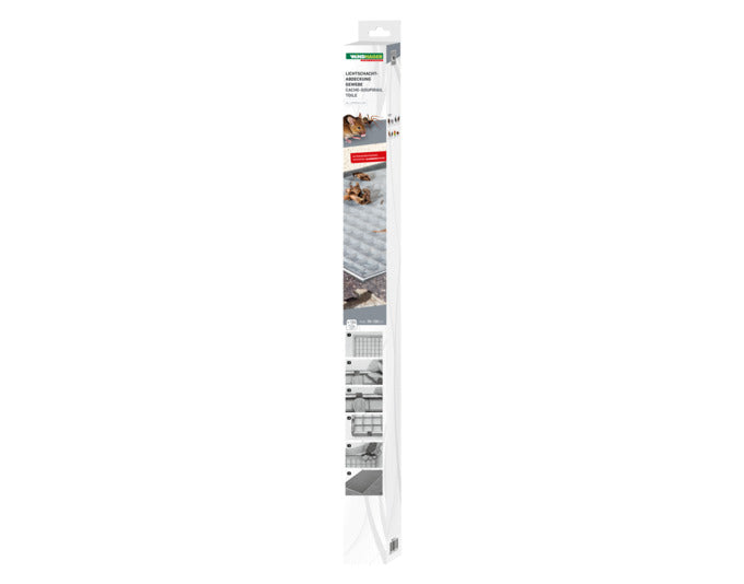 WINDHAGER Lichtschachtabdeckung Aluminium 70x135 cm in  präsentiert im Onlineshop von KAQTU Design AG. Insektenabwehr ist von WINDHAGER