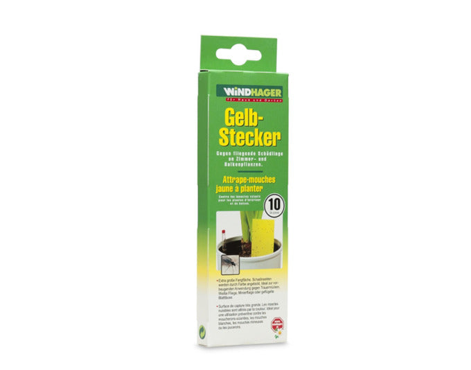 WINDHAGER Gelbstecker giftfrei 10 Stk. SB in  präsentiert im Onlineshop von KAQTU Design AG. Insektenabwehr ist von WINDHAGER