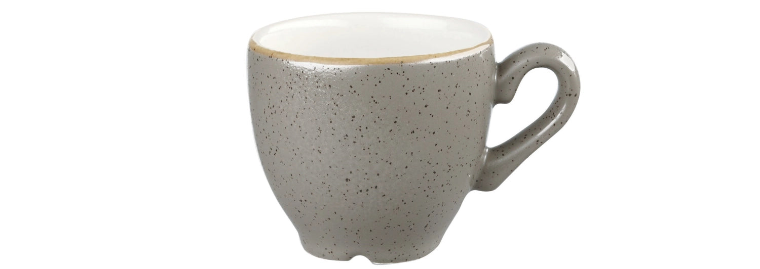 Stonecast Peppercorn Gray espresso cup 10cl