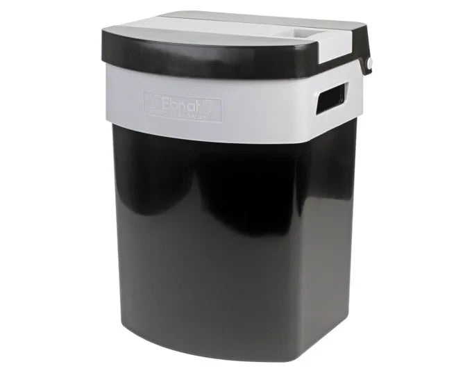 EBNAT Abfalleimer Sparbox Kunststoff schwarz grau 35 Liter in  präsentiert im Onlineshop von KAQTU Design AG. Mülleimer ist von EBNAT