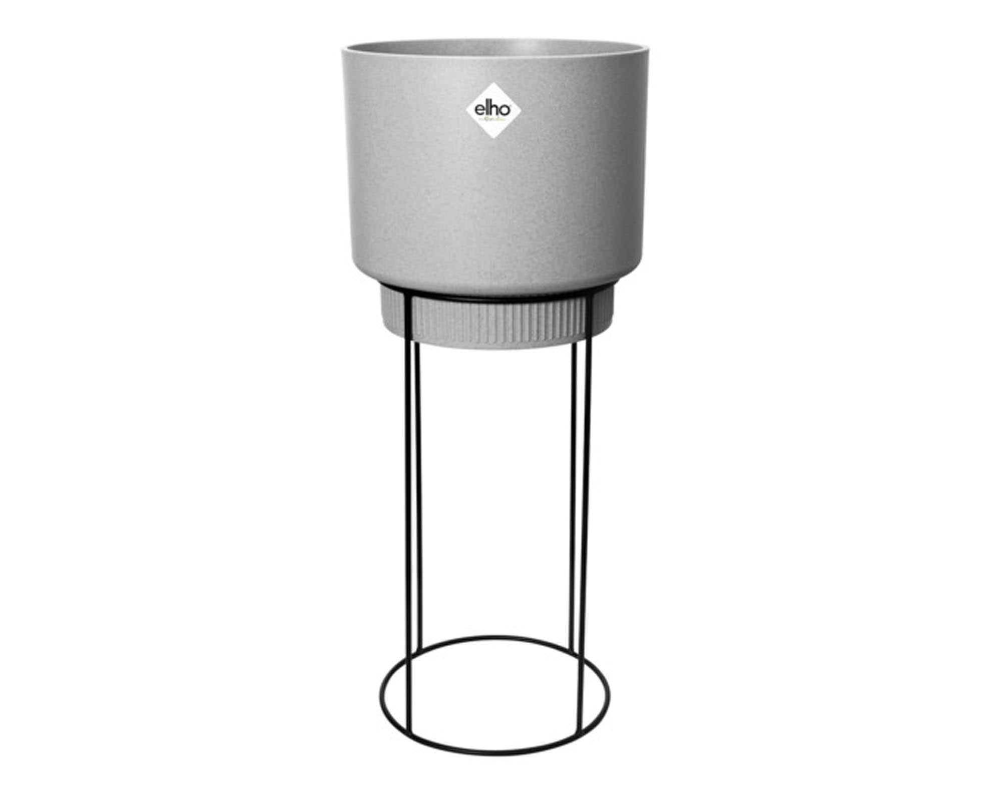 ELHO Pflanzenschale b. for Studio mit Ständer living beton ø 30cm in Beton präsentiert im Onlineshop von KAQTU Design AG. Pflanzentopf Outdoor ist von ELHO