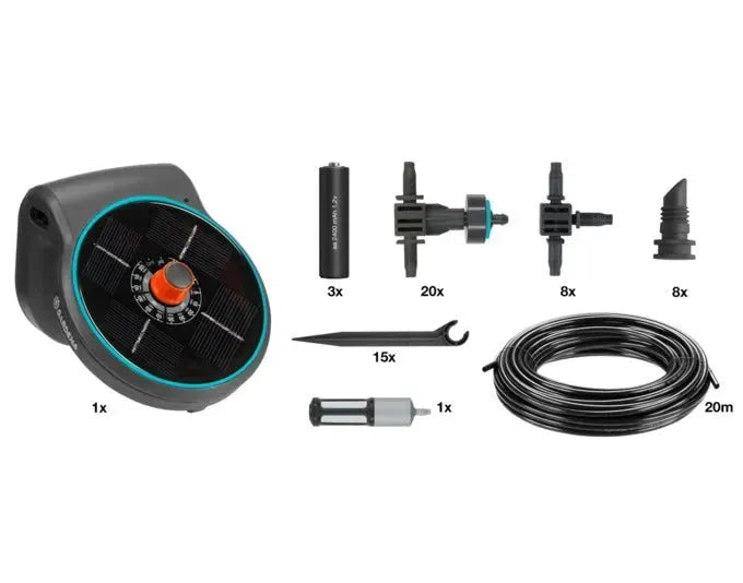 GARDENA Solar-Bewässerungsset Micro-Drip Aquabloom in  präsentiert im Onlineshop von KAQTU Design AG. Bewässerung ist von GARDENA
